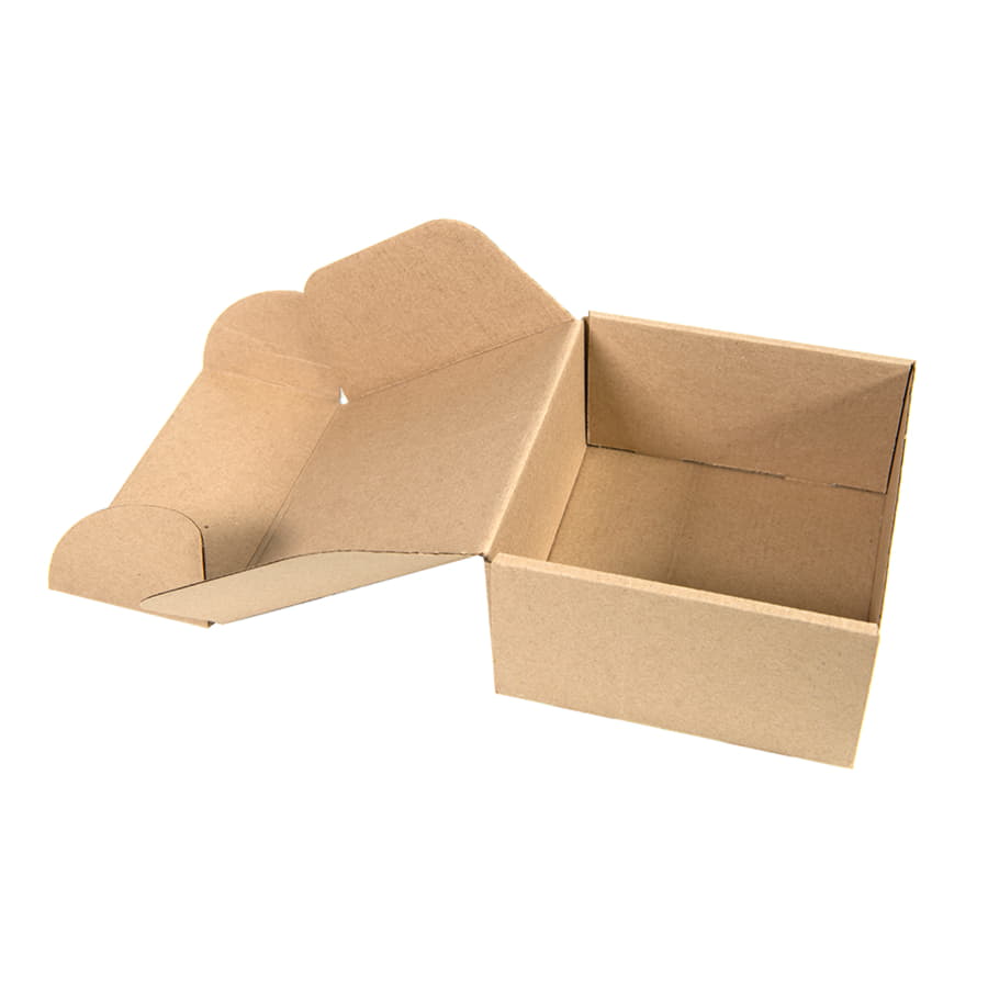 Коробка подарочная mini BOX, размер 17,5 x 15,5 x 8 см, картон МГК бур., самосборная