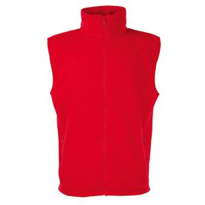 Жилет "Sleeveless Fleece", красный, 100% п/э, 300 г/м2