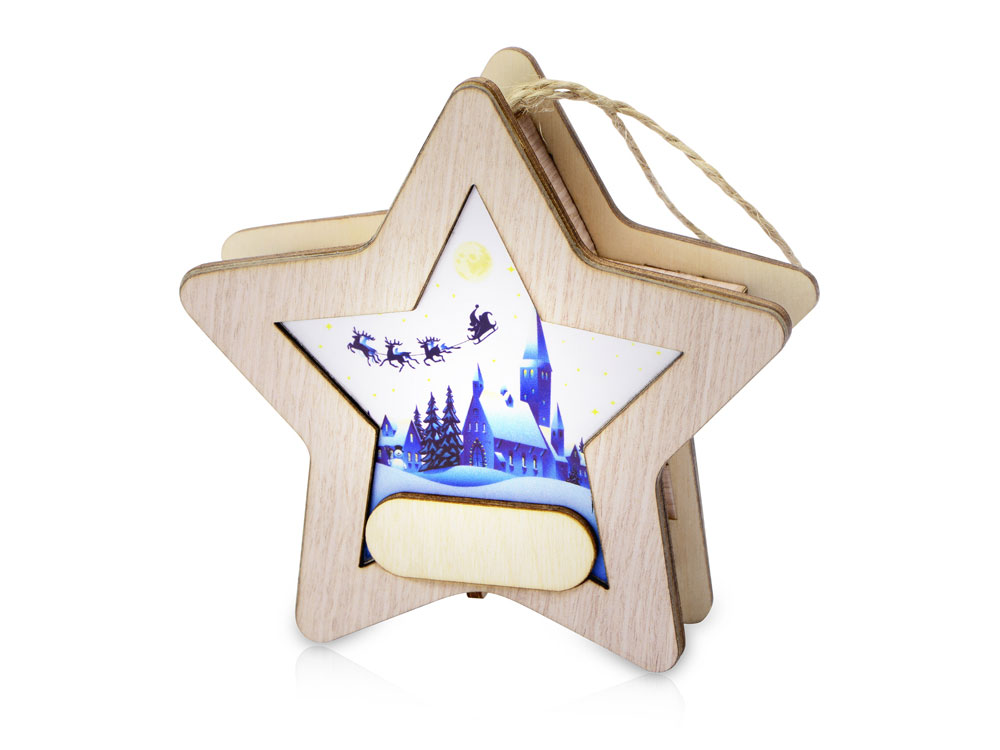 Подарочный набор Decoration Deluxe с двумя видами меда (натуральный)