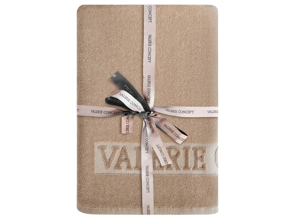 Полотенце Valerie Concept VT Beige S2, бежевый