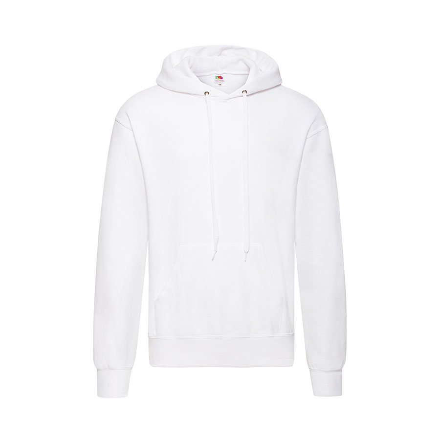 Толстовка "Hooded Sweat", белый, 80% х/б, 20% п/э, 260 г/м2
