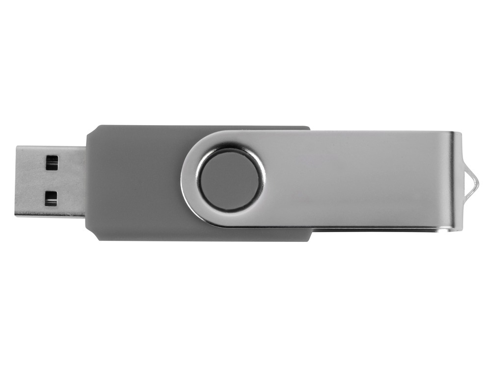 Флеш-карта USB 2.0 32 ГБ Квебек, серый, темно-серый