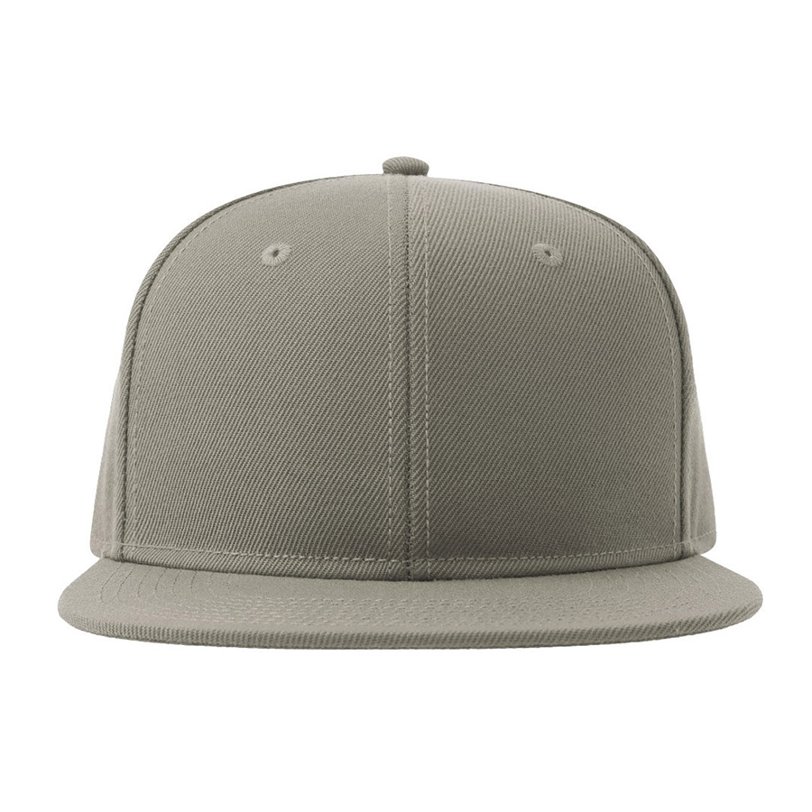 Бейсболка "SNAP BACK-S", 6 клиньев, пластик. застежка, серый, 100% перераб. полиэстер, 300 гр/м2