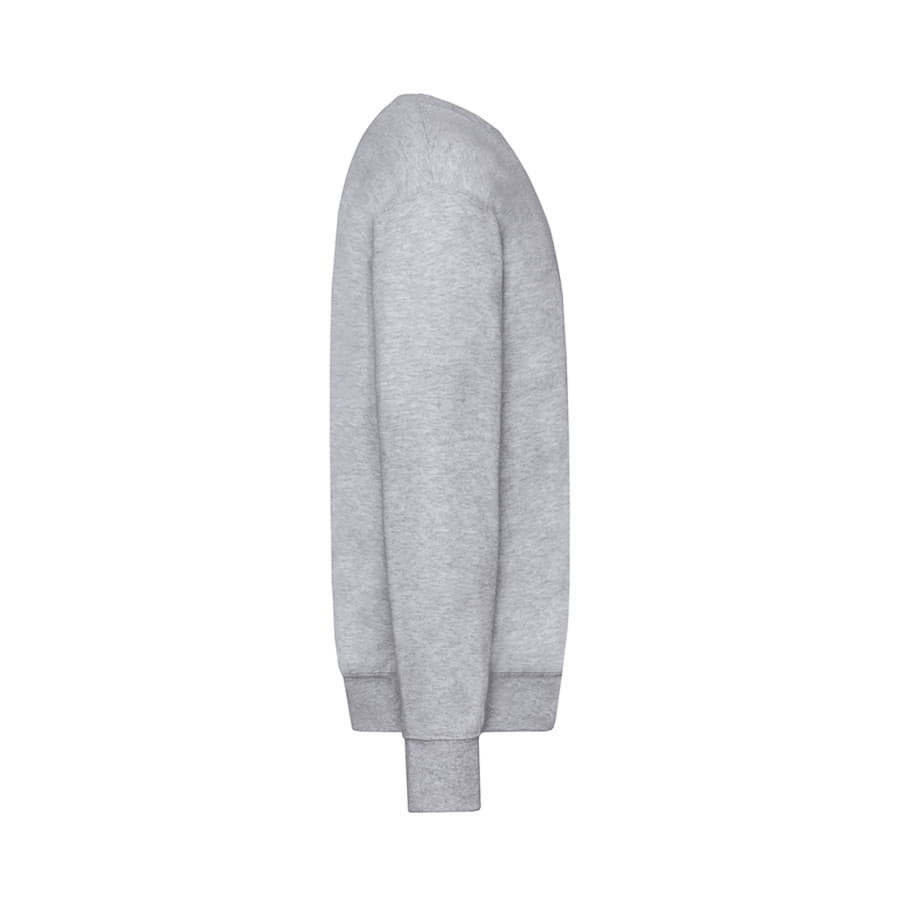 Толстовка мужская без начеса "Lightweight Set-in Sweat", серый, 80% х/б 20% полиэстер, 240 г/м2