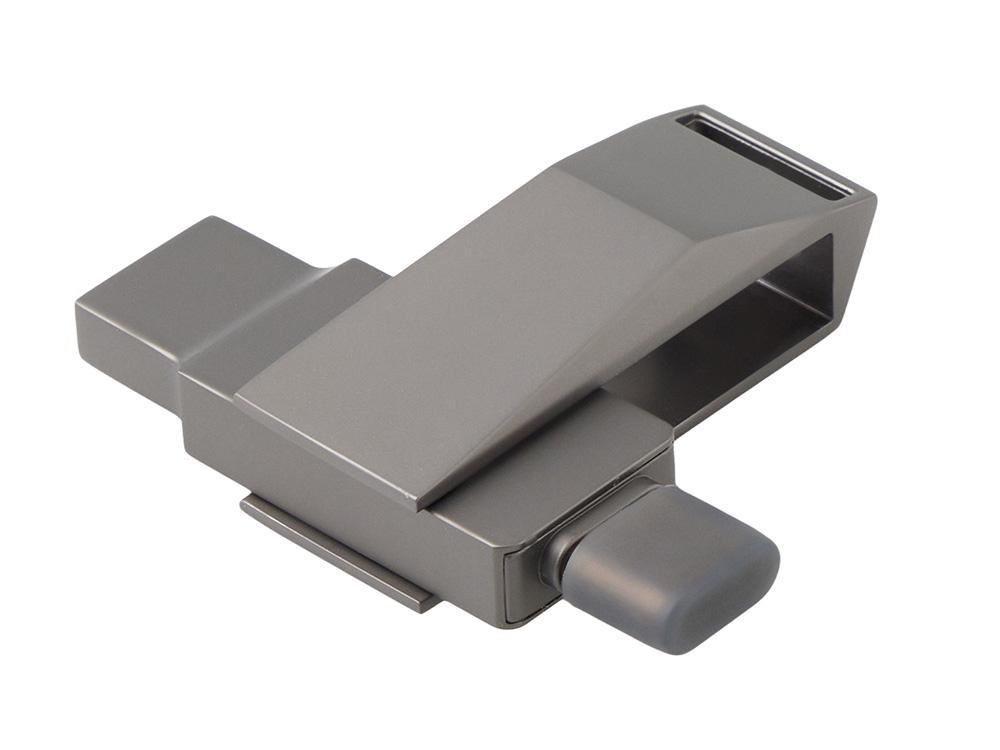 Флешка 64 ГБ USB Type-C и USB 3.0 Тесла (темно-серый)