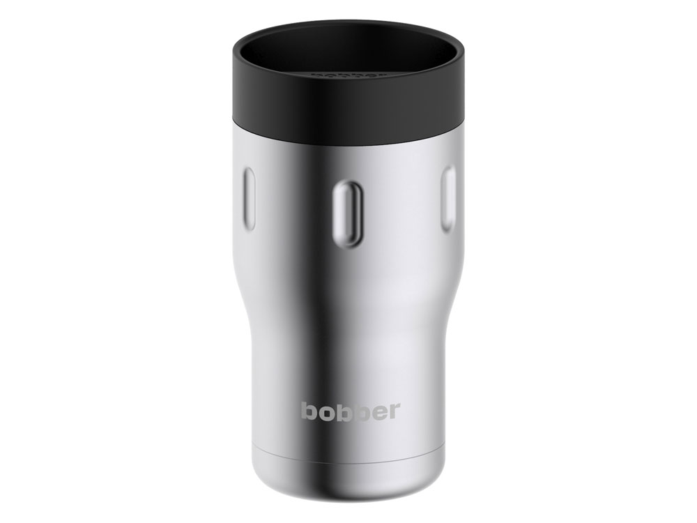 Термос питьевой, вакуумный, бытовой, тм bobber. Объем 0,35 литра. Артикул Tumbler-350 Matte, серебристый