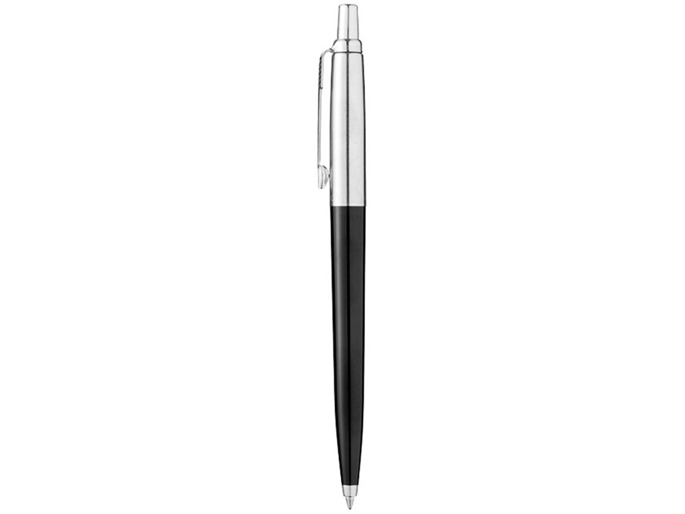 Шариковая ручка Parker Jotter ORIGINALS BLACK, стержень: M blue В ЭКО-УПАКОВКА, черный, серебристый