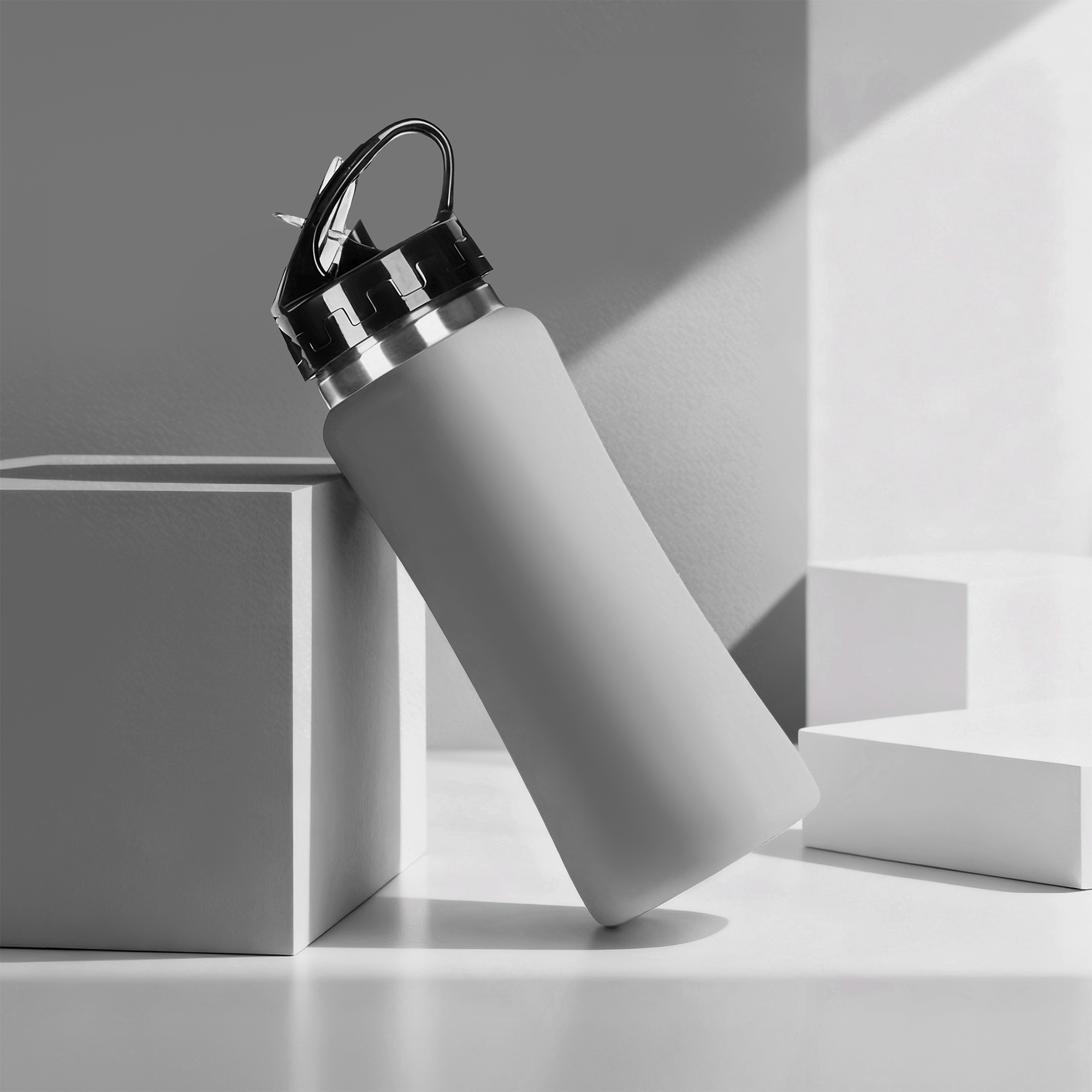Бутылка для воды Bottle C1, soft touch, 600 мл
