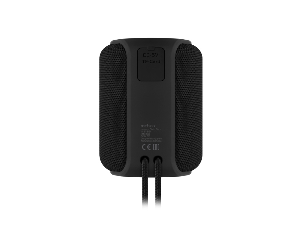 Портативная колонка mySound Clario, 15 Вт Black, черный