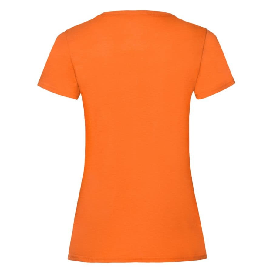 Футболка "Lady-Fit Valueweight T", оранжевый, 100% хлопок, 165 г/м2