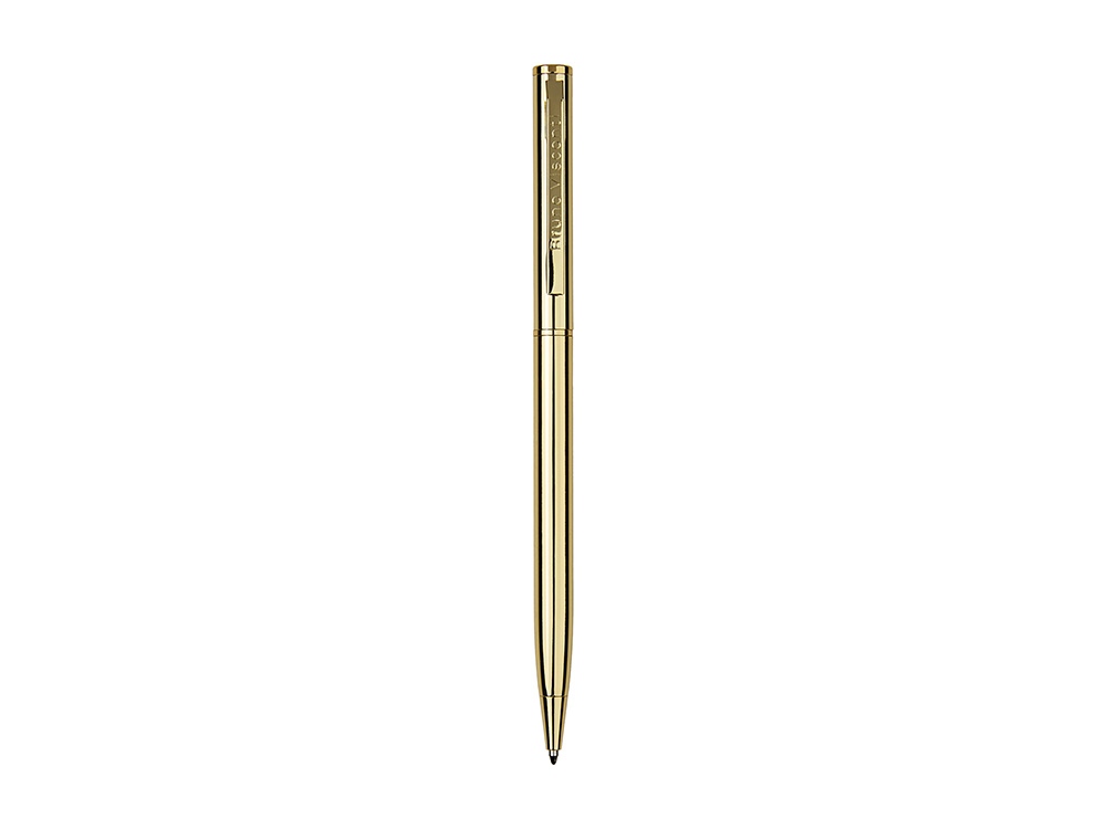 Ручка шариковая автоматическая BrunoVisconti® PALERMO цвет корпуса золотой, 0.7 мм, золотистый
