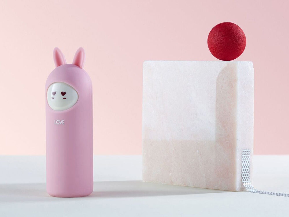 Внешний аккумулятор Rombica NEO Rabbit Love, розовый