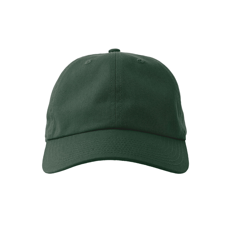 Бейсболка "DAD HAT-S", 6 клиньев, металлическая застежка, тёмно-зелёный, 100% хлопок, 270 г/м2