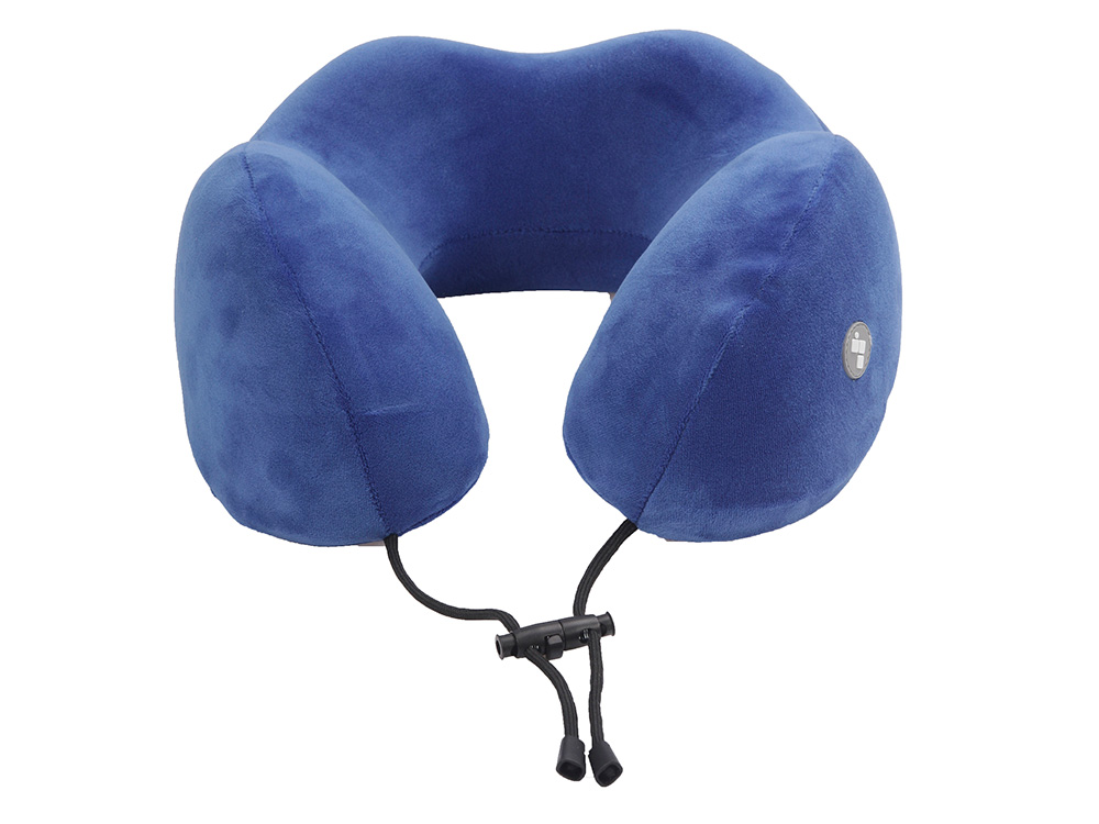Подушка для путешествий с эффектом памяти Мемо Bluewinder Blue, синий