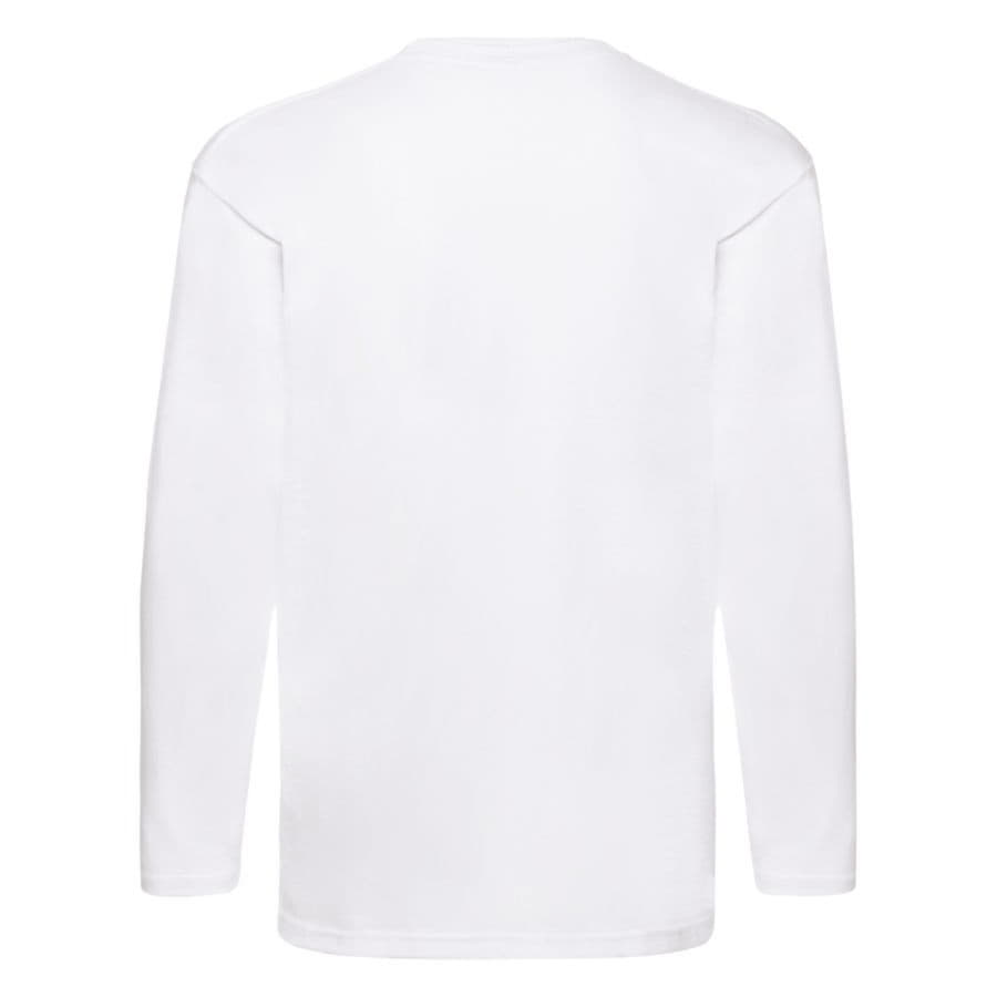 Футболка "Super Premium Long Sleeve", белый, 100% х/б, 190 г/м2