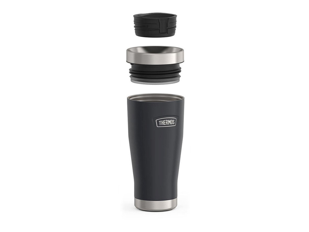 Термокружка из нерж. стали тм THERMOS IS-1012 GT 0.47L, темно-серый