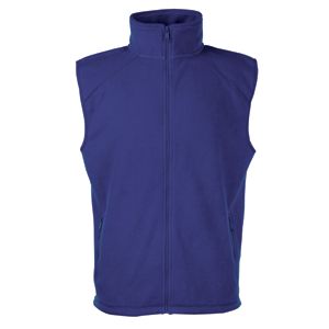 Жилет "Sleeveless Fleece", глубокий темно-синий, 100% п/э, 300 г/м2