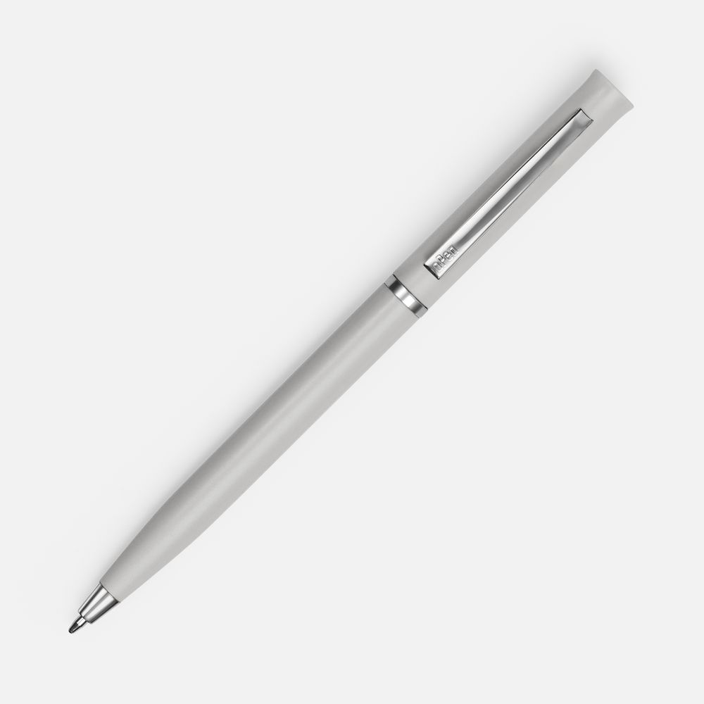 Ручка шариковая Euro Chrome, серая