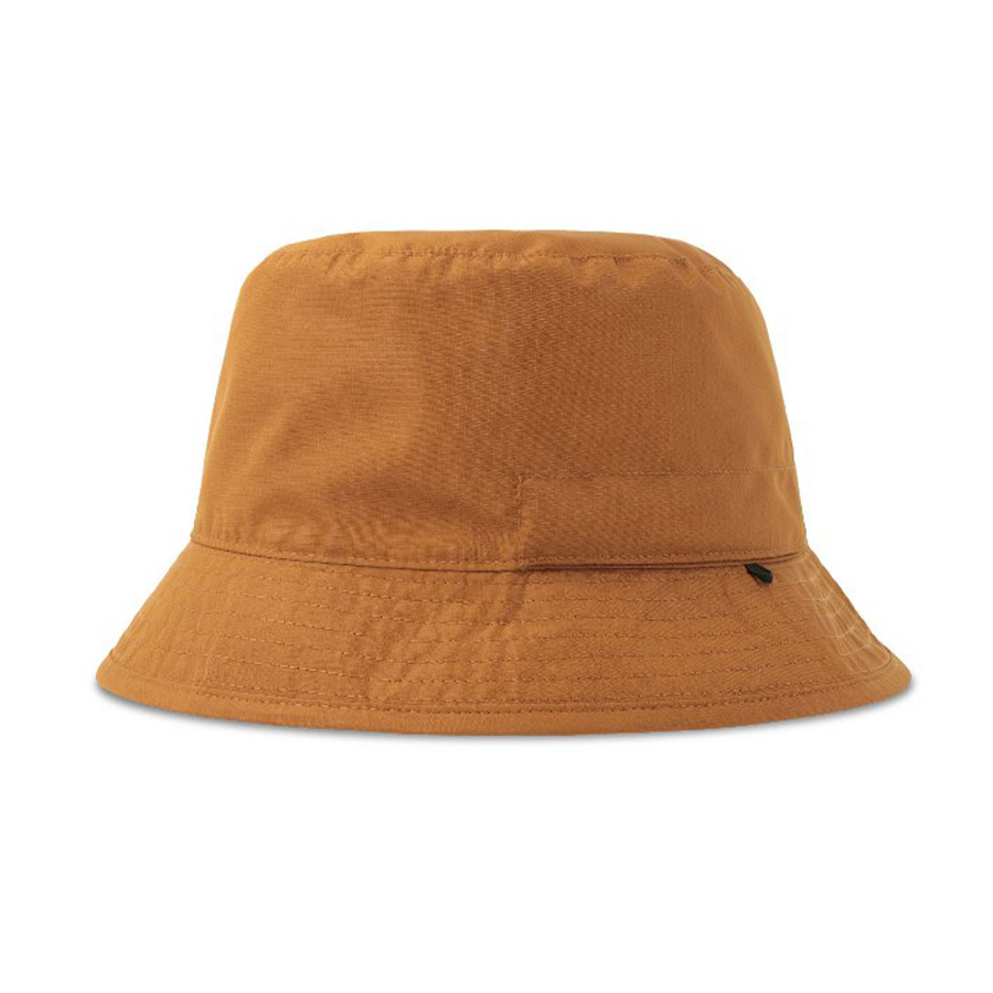 Панама "BUCKET POCKET-S", горчичный-чёрный, 100% переработанный полиэстер, 85 г/м2