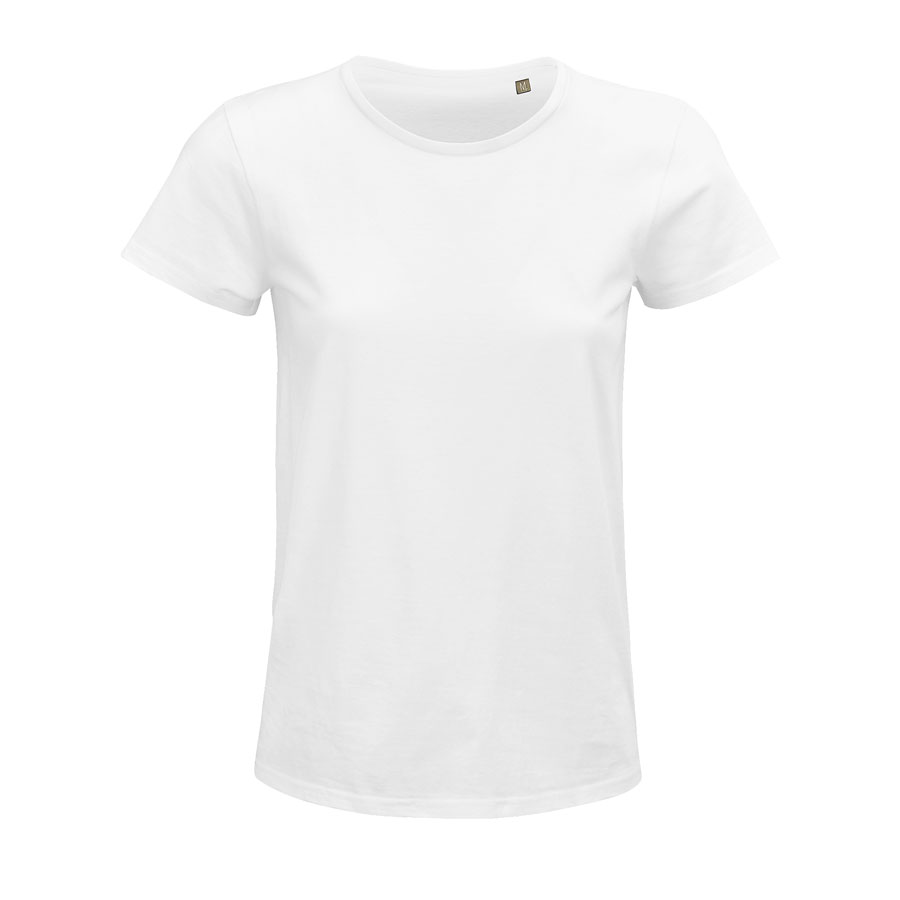 Футболка женская "CRUSADER WOMEN", белый, 2XL, 100% органический хлопок, 150 г/м2