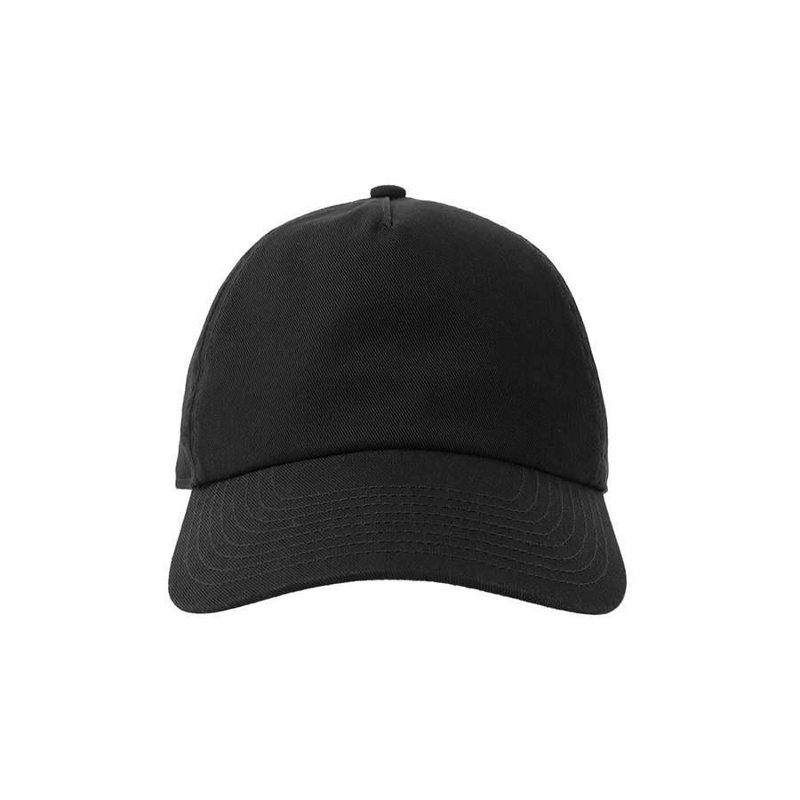 Бейсболка "DAD HAT-S FIVE", 5 клиньев, металлическая застежка, чёрный, 100% хлопок, 270 г/м2