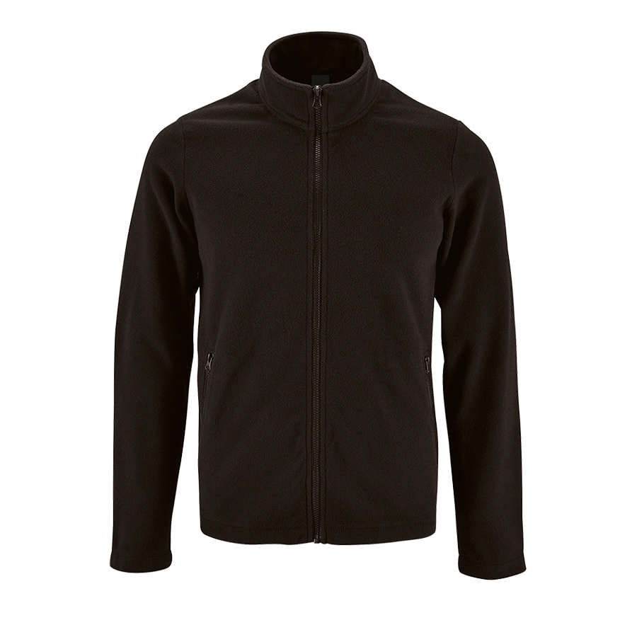 Толстовка на молнии мужская NORMAN MEN, черный, 100% п/э, 220 г/м2