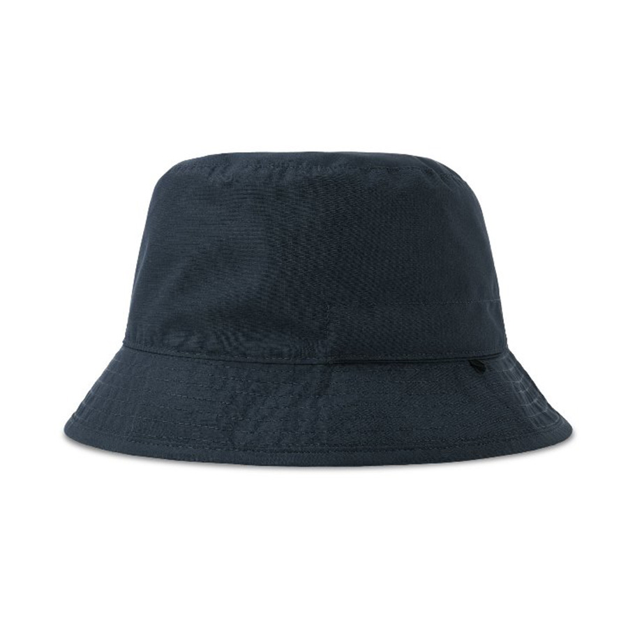 Панама "BUCKET POCKET-S", тёмно-синий-серый, 100% переработанный полиэстер, 85 г/м2