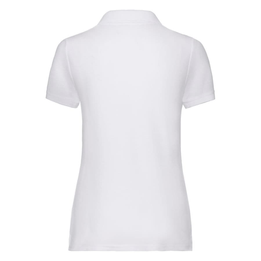Поло "Lady-Fit 65/35 Polo", белый, 65% п/э, 35% х/б, 170 г/м2
