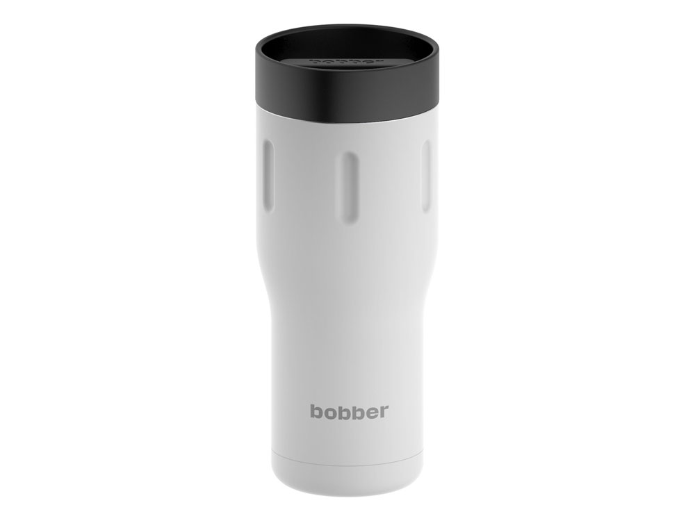 Термос питьевой, вакуумный, бытовой, тм bobber. Объем 0,47 литра. Артикул Tumbler-470 Iced Water, белый