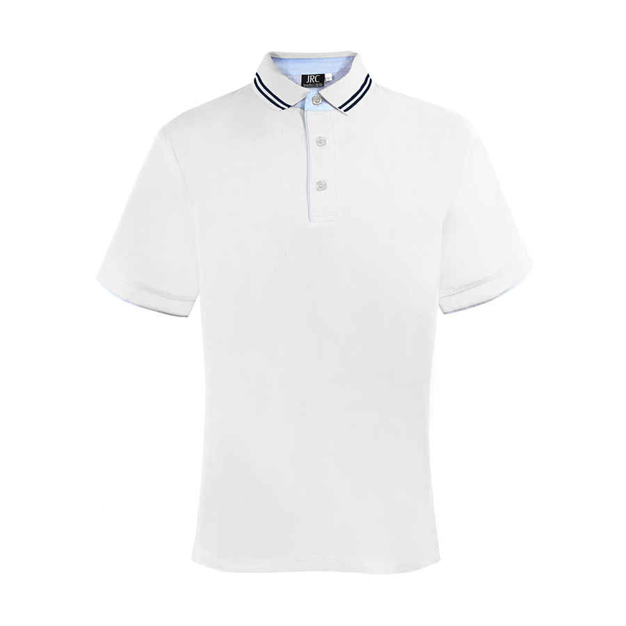 Рубашка поло мужская RODI MAN, белый, 2XL, 100% хлопок, 180 г/м2