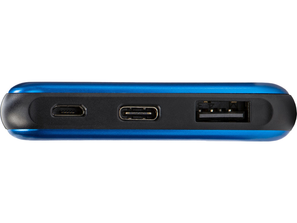 Внешний аккумулятор Forge v.2 металл,  10000mah, синий