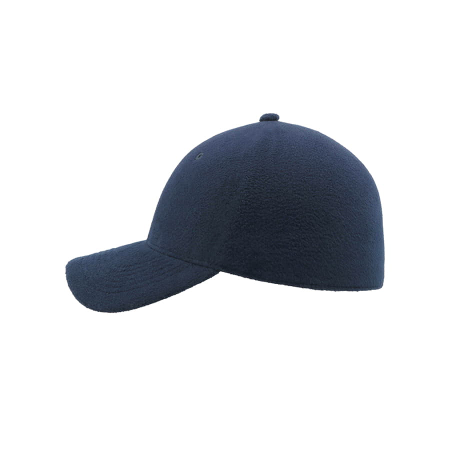 Бейсболка "Uni-Cap Polarfleece", без панелй и швов, темно-синий, 100% полиэстер 270 г/м2