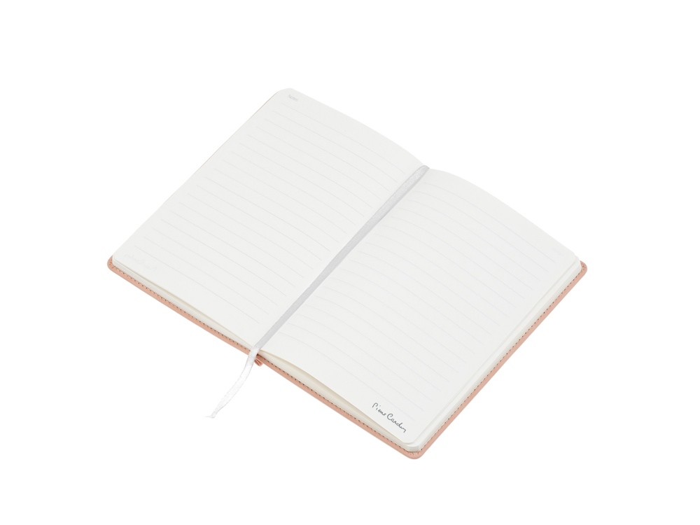 Записная книжка Pierre Cardin пудровая, 14 х 20,5 см, розовый
