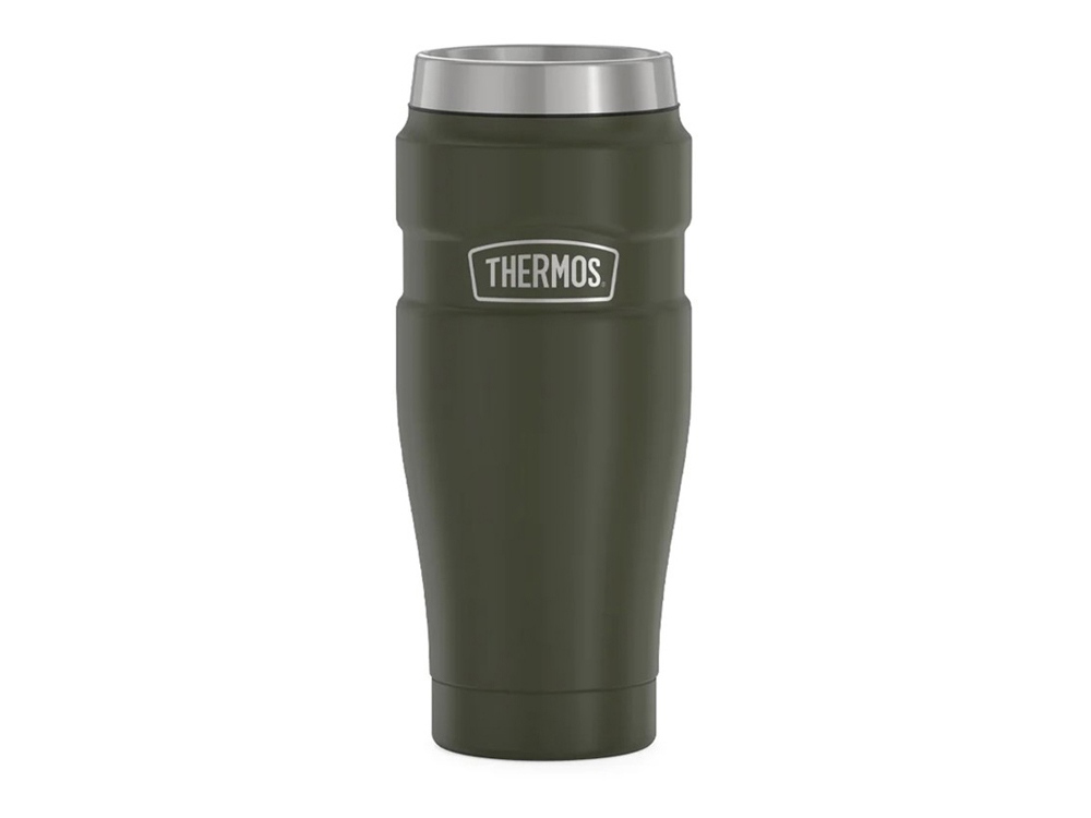 Кружка-термос из нерж. стали тм THERMOS SK1005 AG  0.47L, темно-зеленый