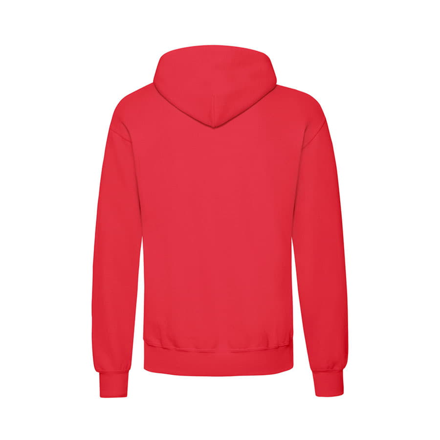 Толстовка мужская "Hooded Sweat", красный, 80% х/б, 20% п/э, 280 г/м2