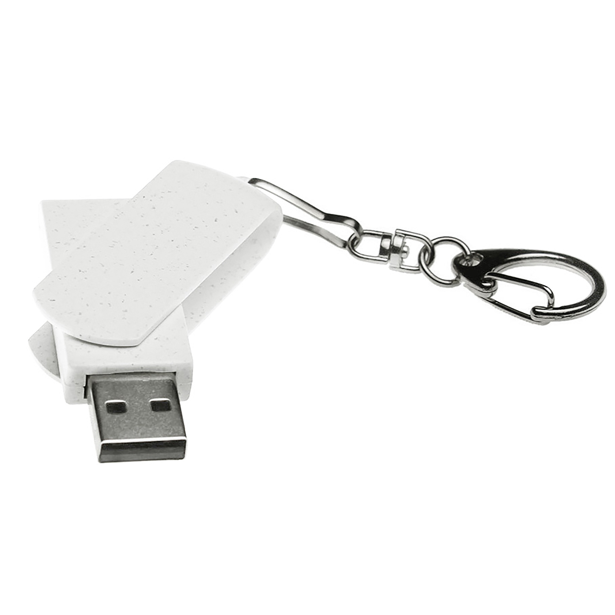 Флешка USB 2.0 Варуна на 32 ГБ, крапчатый белый