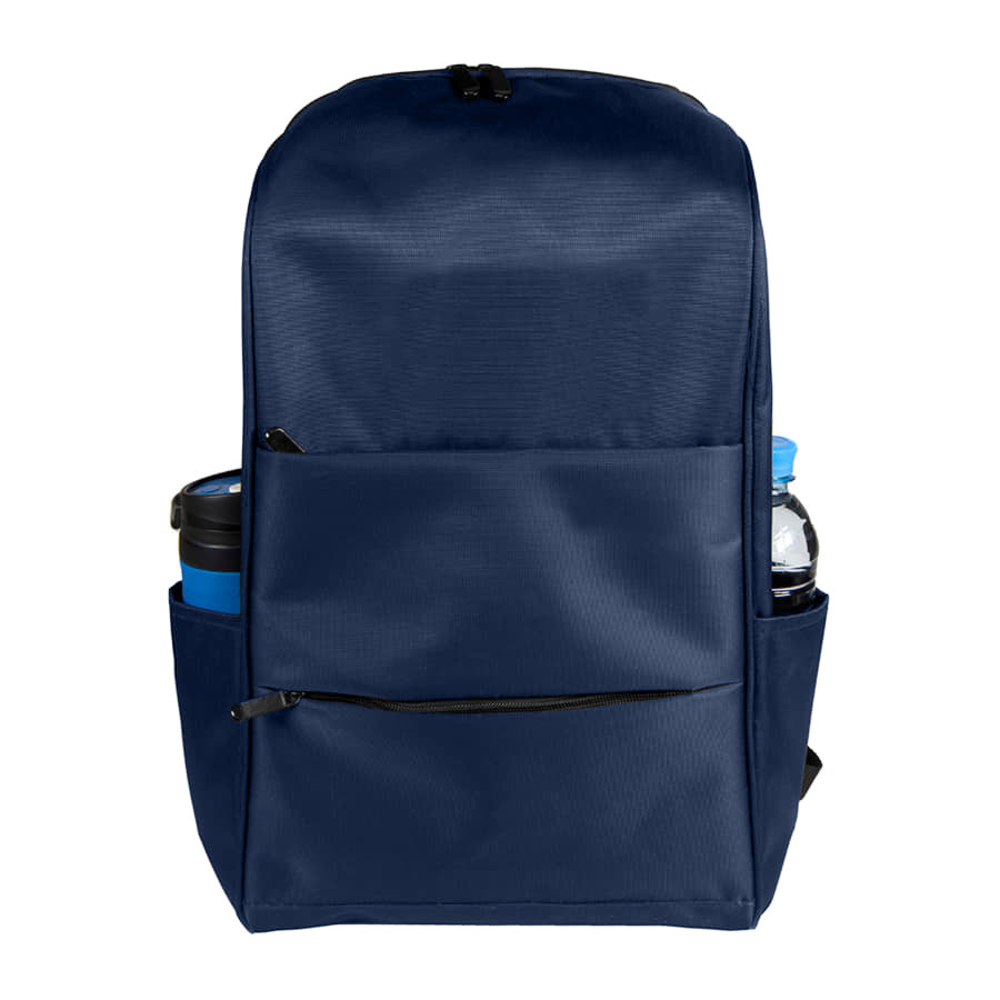 Рюкзак "Trio", темно-синий, 42х27х14 см, ткань верха: 100 % полиэстер, подкладка 100 % полиэстер