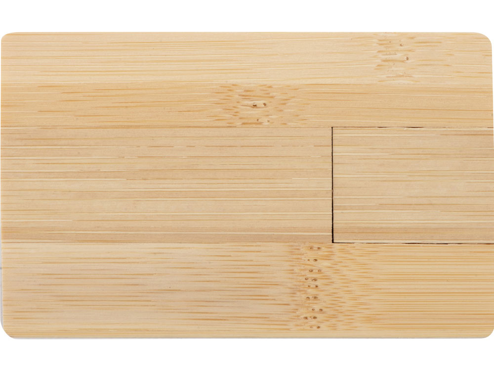 USB 2.0- флешка на 32 Гб Bamboo Card (натуральный)
