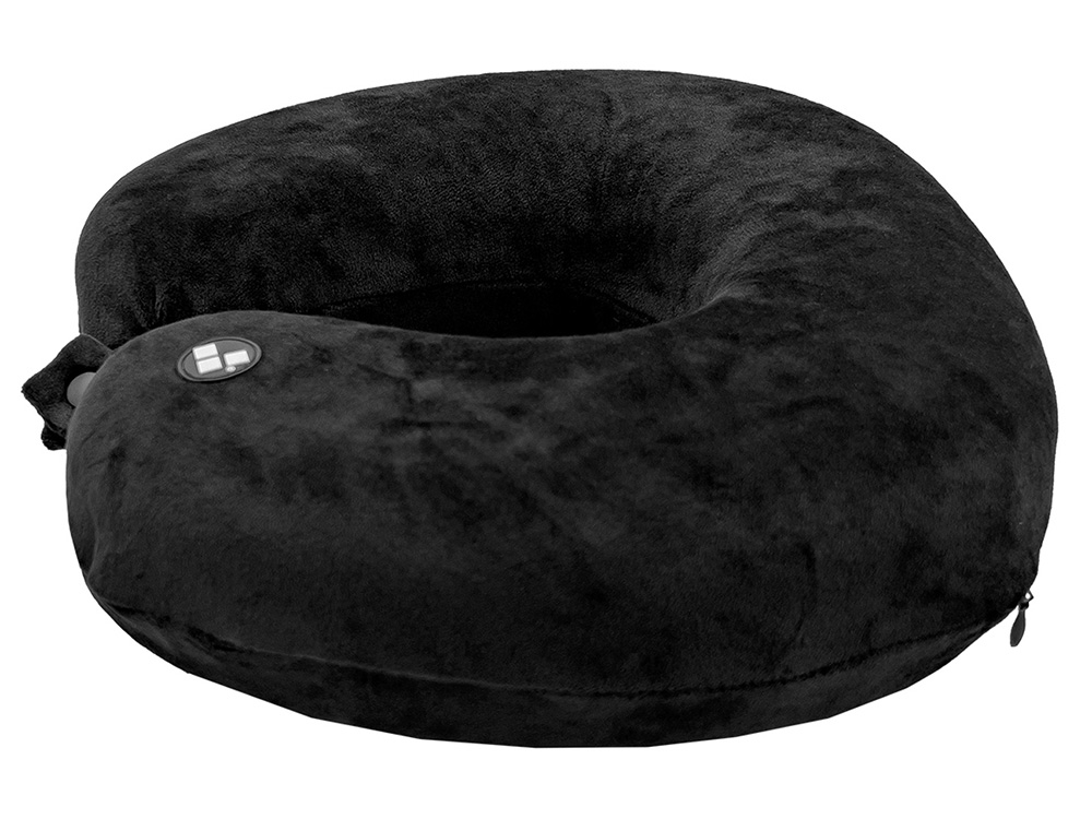 Подушка для путешествий с эффектом памяти Мемо Drowsy Black, черный