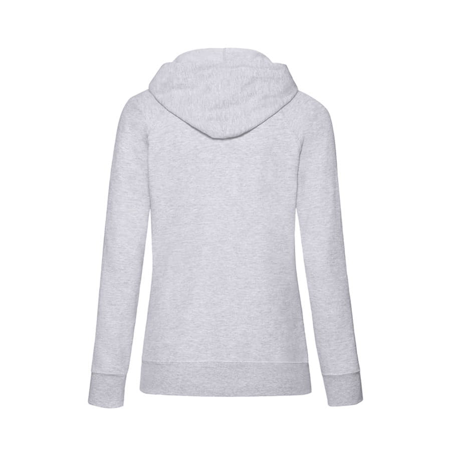 Толстовка женская "LIGHTWEIGHT", серый, 80% хлопок, 20% полиэстер, 240 г/м2