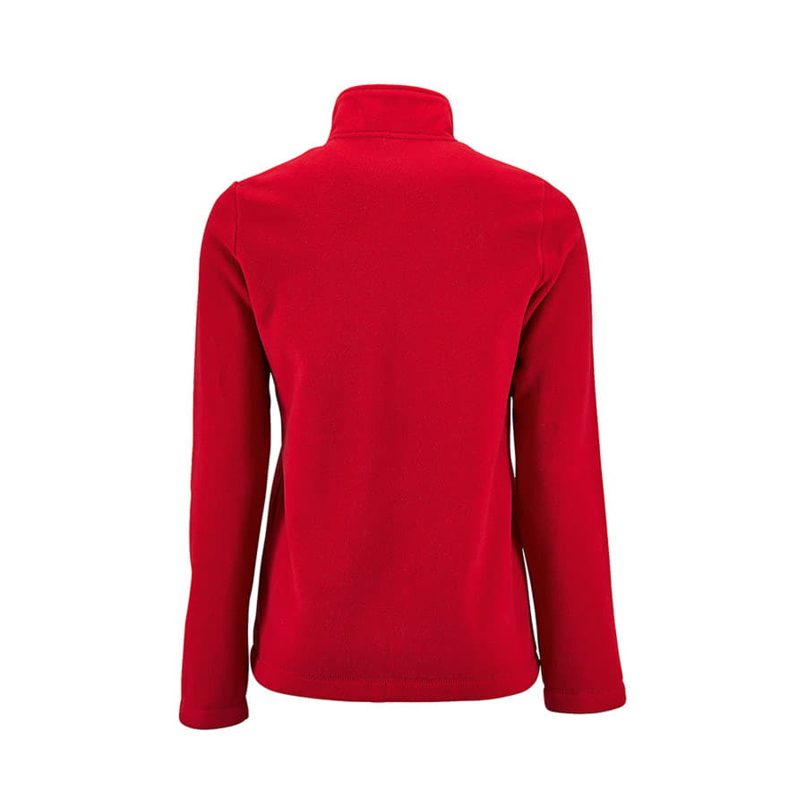 Толстовка на молнии "Norman Women", красный, 100% п/э, 220 г/м2