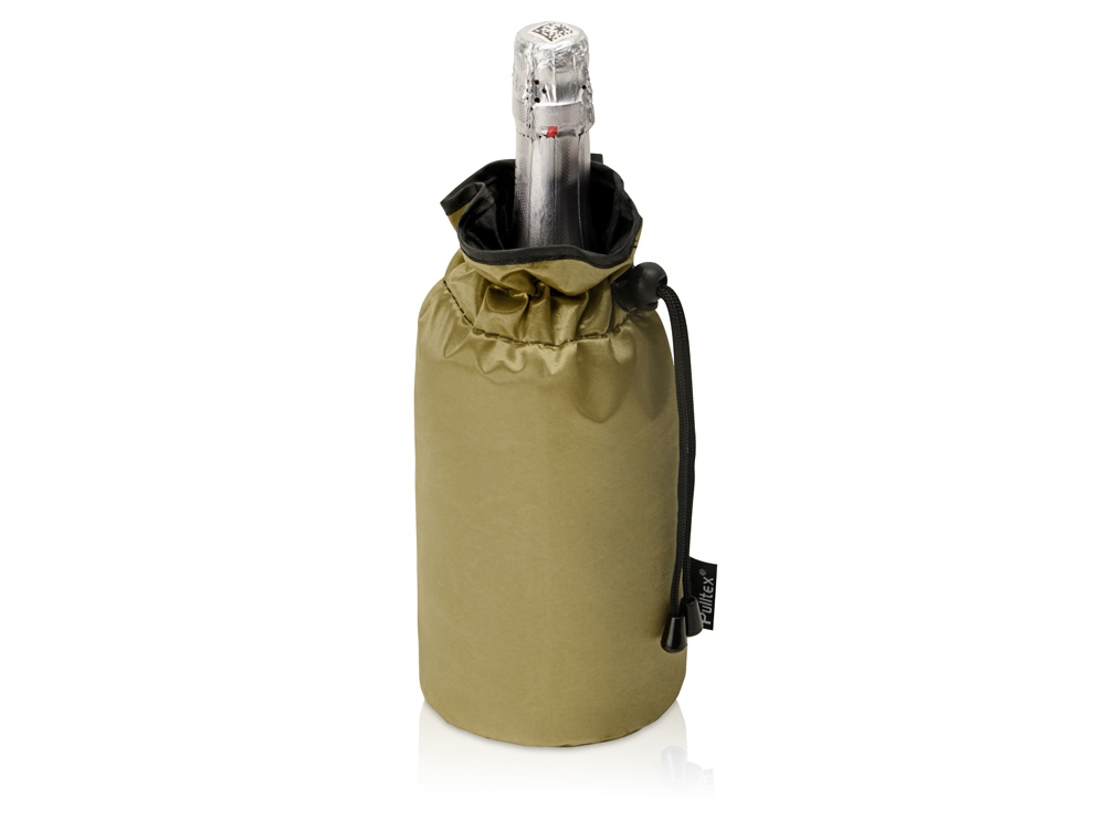 PWC CHAMP. COOLER BAG GOLD/Охладитель для бутылки шампанского Cold bubbles, золотой, золотистый