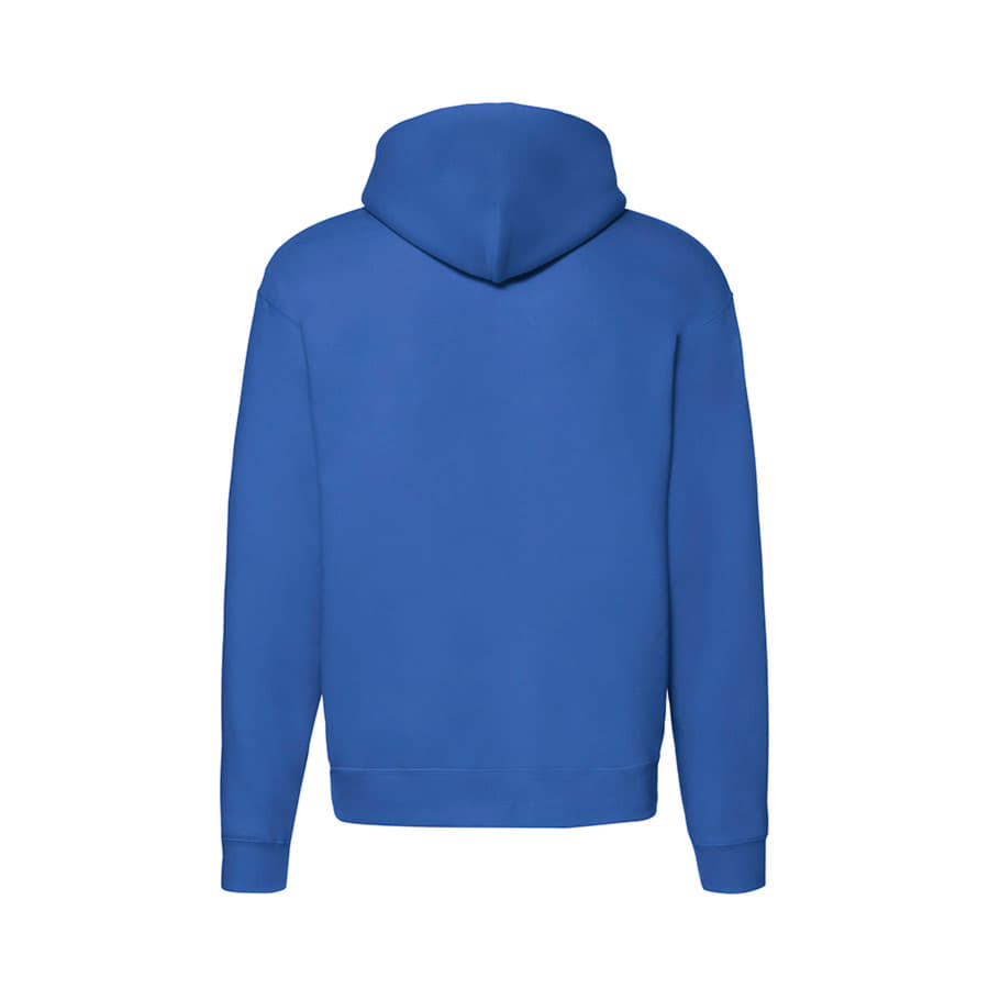 Толстовка "PREMIUM HOODED SWEAT JACKET", ярко-синий, 70% х/б, 30% п/э, 280 г/м2