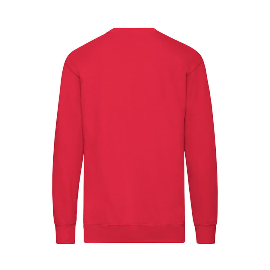 Толстовка мужская без начеса "Lightweight Set-in Sweat", красный, 80% х/б 20% полиэстер, 240 г/м2
