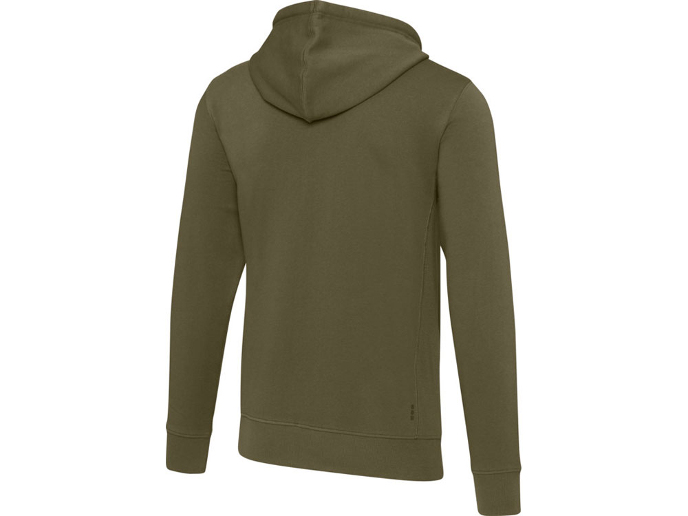 Толстовка Арора мужская с капюшоном, зеленый лесной