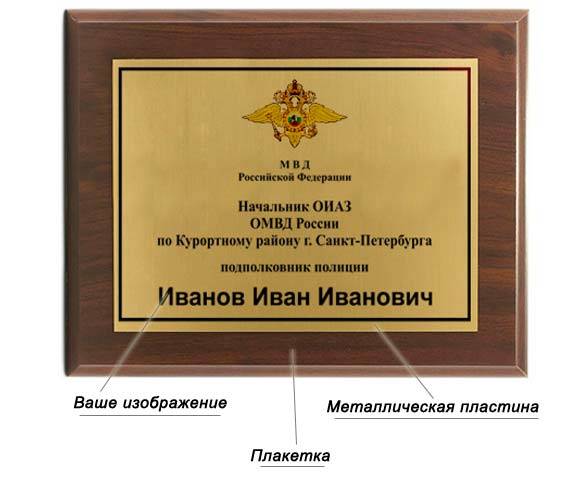 Плакетка 26*20