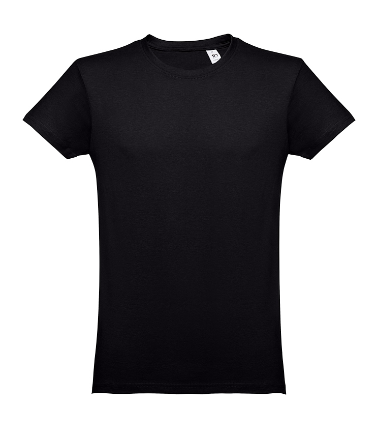 Футболка мужская LUANDA, черный, 2XL, 100% хлопок, 150 г/м2