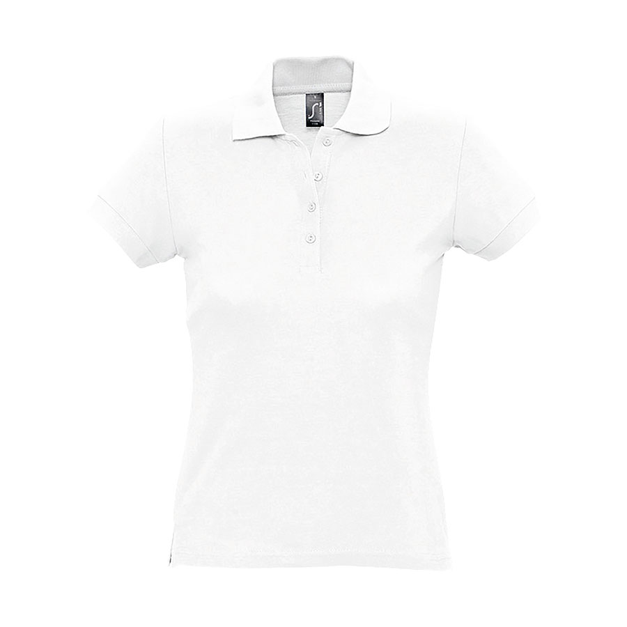 Поло женское PASSION, белый, 2XL, 100% хлопок, 170 г/м2