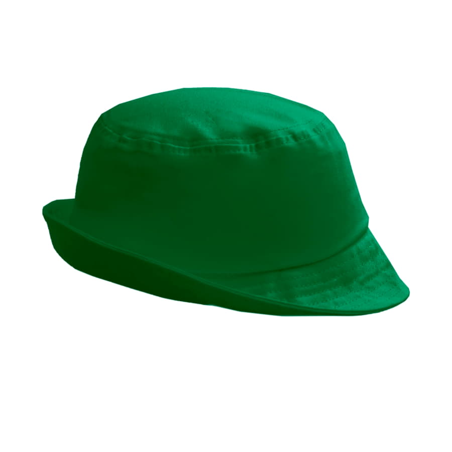 Панама BRIM, зелёный, 100% хлопок, твил, 250 г/м2