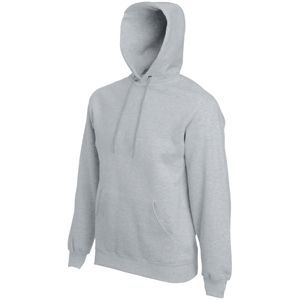 Толстовка "Classic Hooded Sweat", серый меланж, 80% х/б, 20% п/э, 280 г/м2